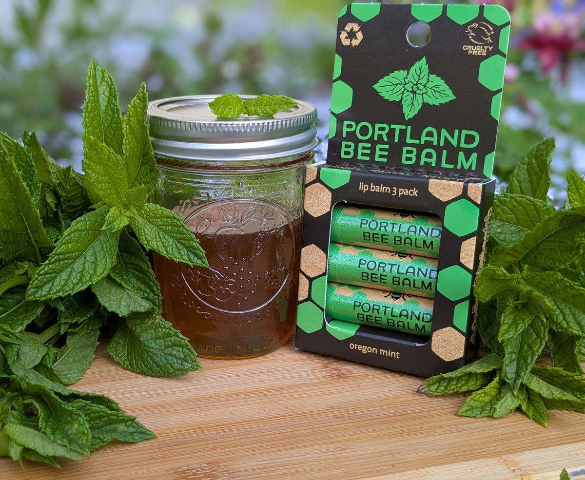 Portland Bee Balm hand-poured small-batch production emphasizing artisanal quality