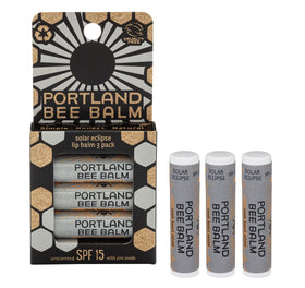 Portland Bee Balm front packaging showing SPF 15 protection and benefits