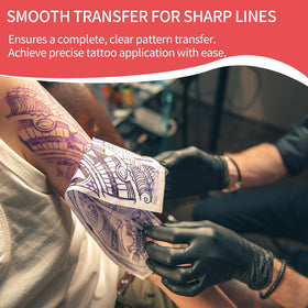 POSEIDON gel being applied on skin showing precise transfer benefit