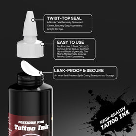 POSEIDON bottle held in hand to show 240ml scale and ergonomic handling