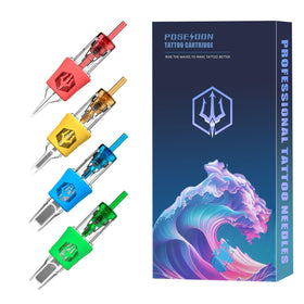 POSEIDON front packaging 20pcs sterile cartridges showing brand and count for easy identification