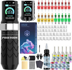 POSEIDON front packaging view showing full 87-piece kit and included accessories