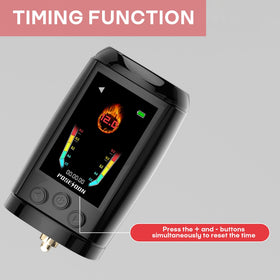 POSEIDON held in hand to show size and light weight for reduced fatigue