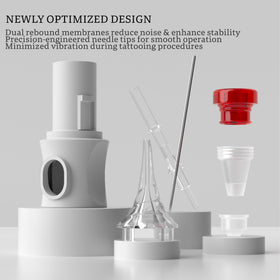 POSEIDON spiral nozzle reservoir detail preventing backflow and holding more ink