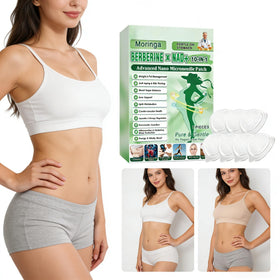 POSOJPIP patch worn under clothing showing invisible, active lifestyle benefit
