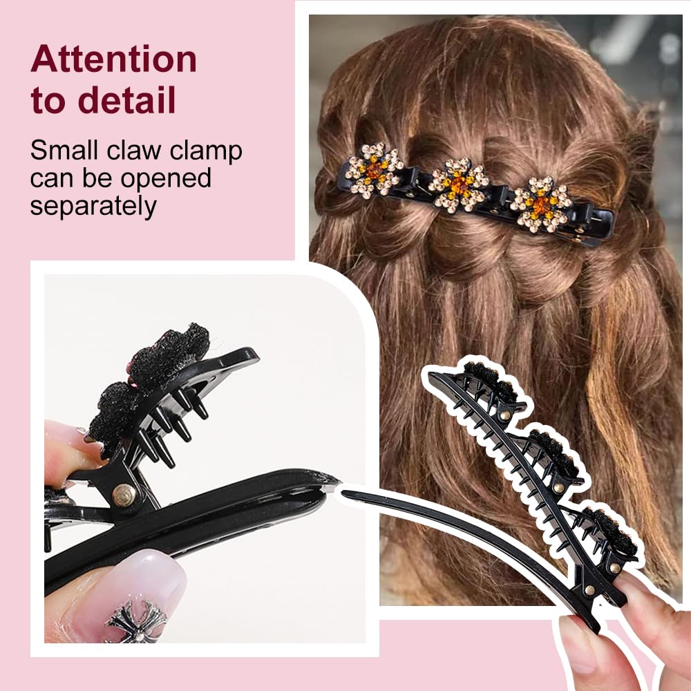 Pousbo duckbill clip mechanism side view for secure, comfortable grip