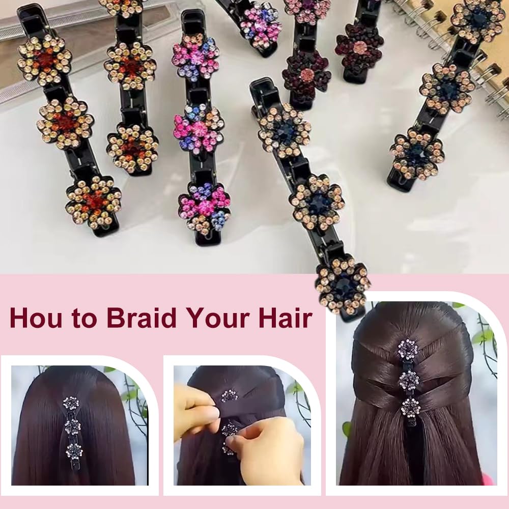 Pousbo clip in hair demonstrating tidy half-up style and subtle glamour