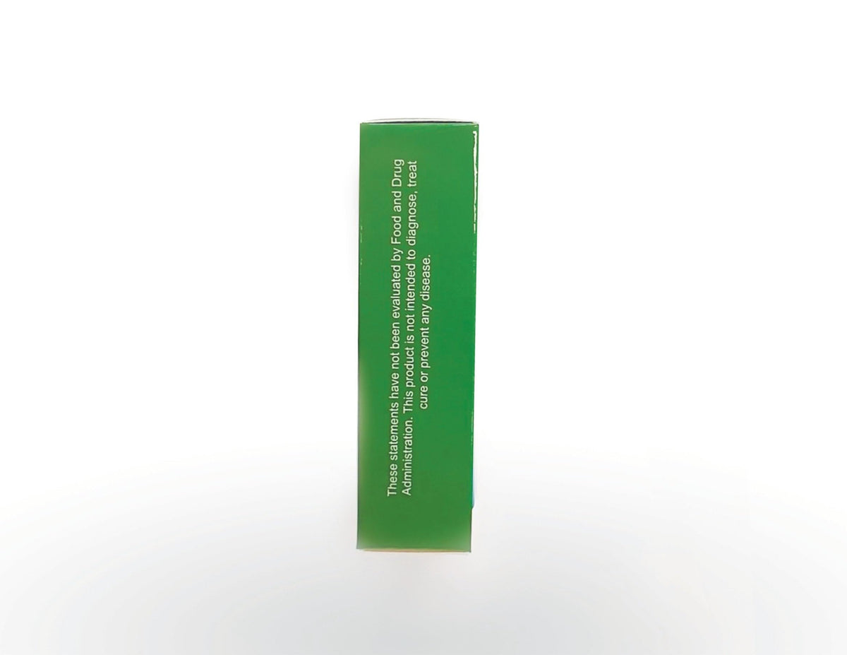 POY-SIAN roll-on applied to back of neck demonstrating cooling effect