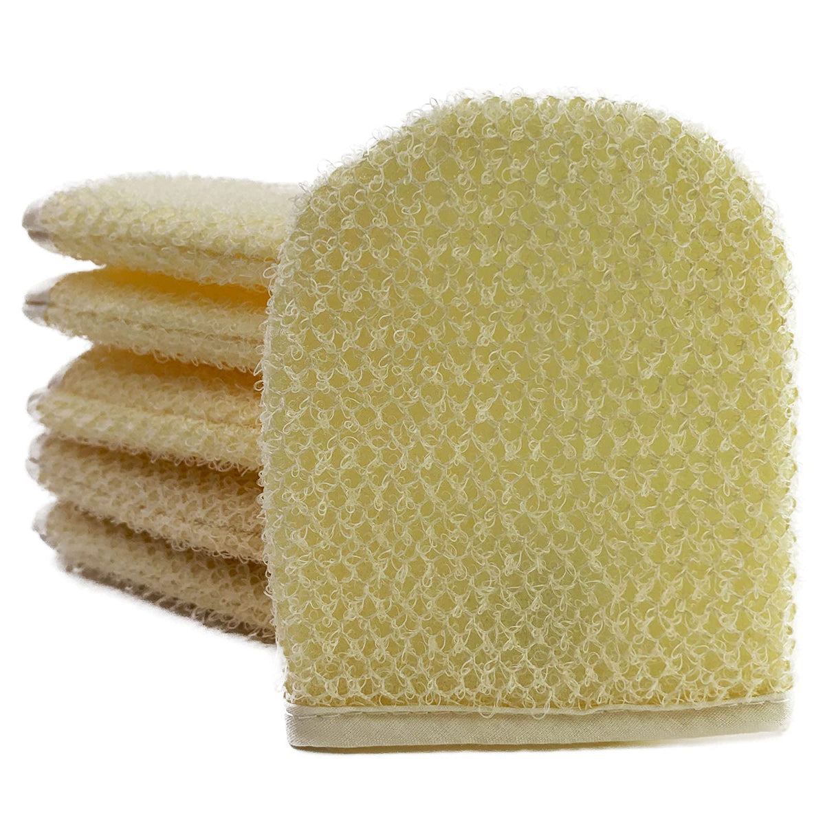 PPHAO BASIC front pack of six cleansing sponges showing product set and colors