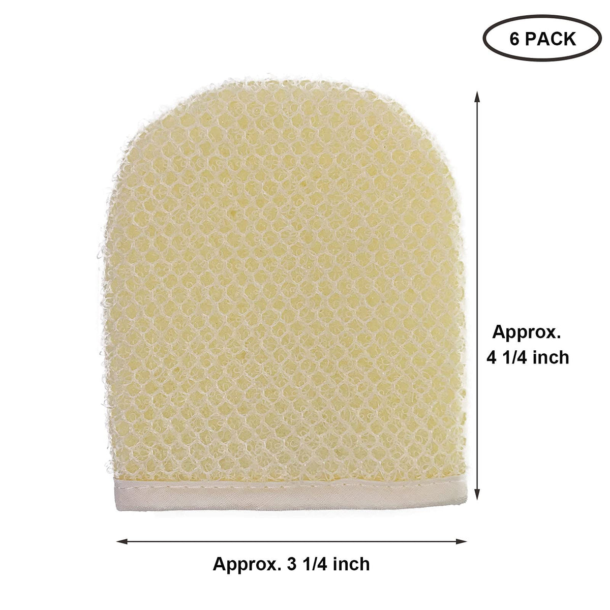 PPHAO BASIC close-up of soft-weave texture for visible gentle exfoliation