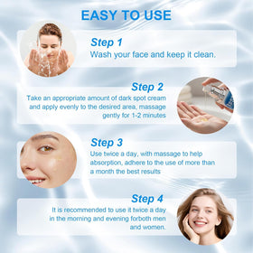 Praiveue illustrative before and after graphic, shows improved skin tone