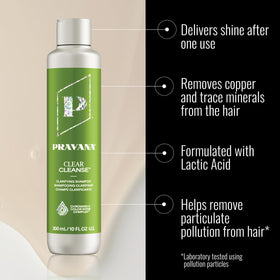 Pravana pump nozzle close-up highlighting easy-dispense benefit