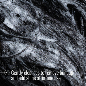 Pravana shampoo lather texture close-up showing gentle-foaming benefit