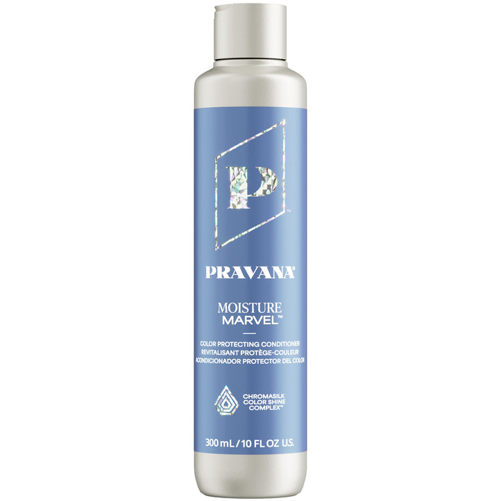 Pravana bottle front view showing product and hydration benefit