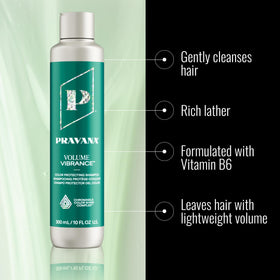 Pravana label close-up highlighting Chromasilk and features