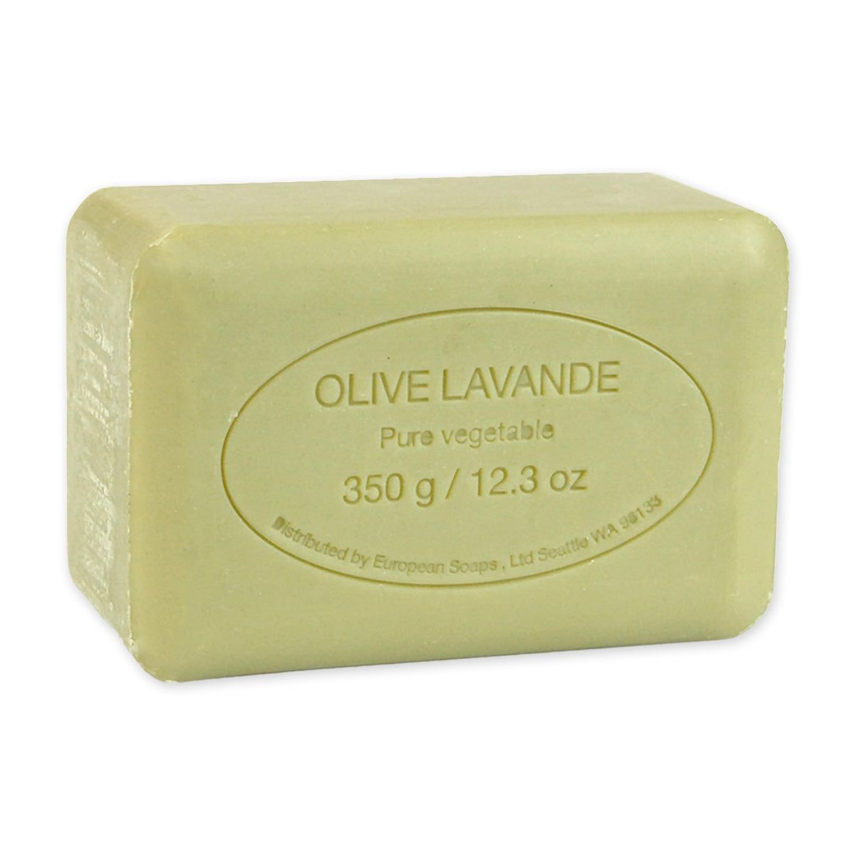 Pre de Provence angled bar closeup highlighting smooth surface and longevity