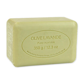 Pre de Provence angled bar closeup highlighting smooth surface and longevity