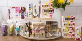 Pre de Provence box open showing contents for easy gifting and presentation