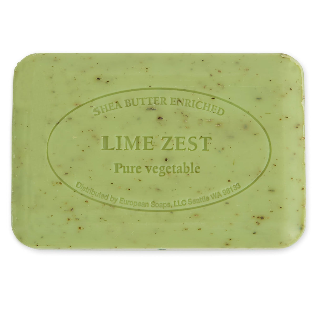 Pre de Provence rich lather on palm demonstrating creamy foam benefit