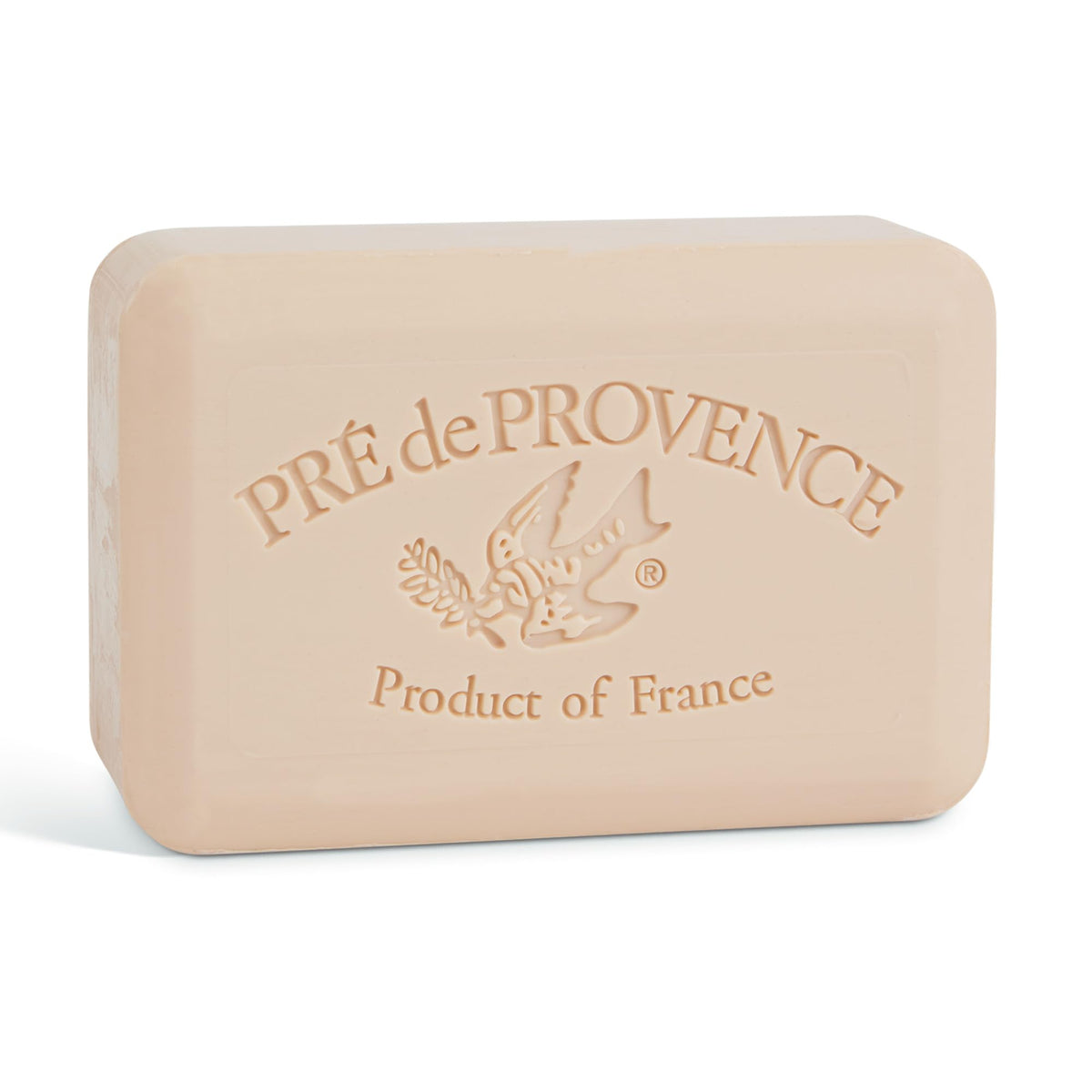 Pre de Provence front packaging showing coconut scent and elegant design benefits visual appeal