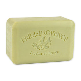 Pre de Provence front packaging showing olive oil and lavender scent benefits