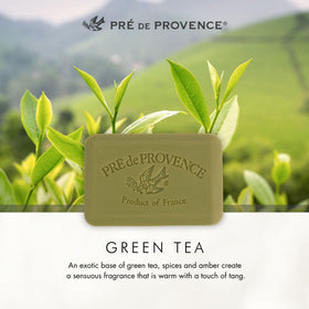 Pre de Provence soap wrapped as a gift illustrating gifting appeal and luxury benefit