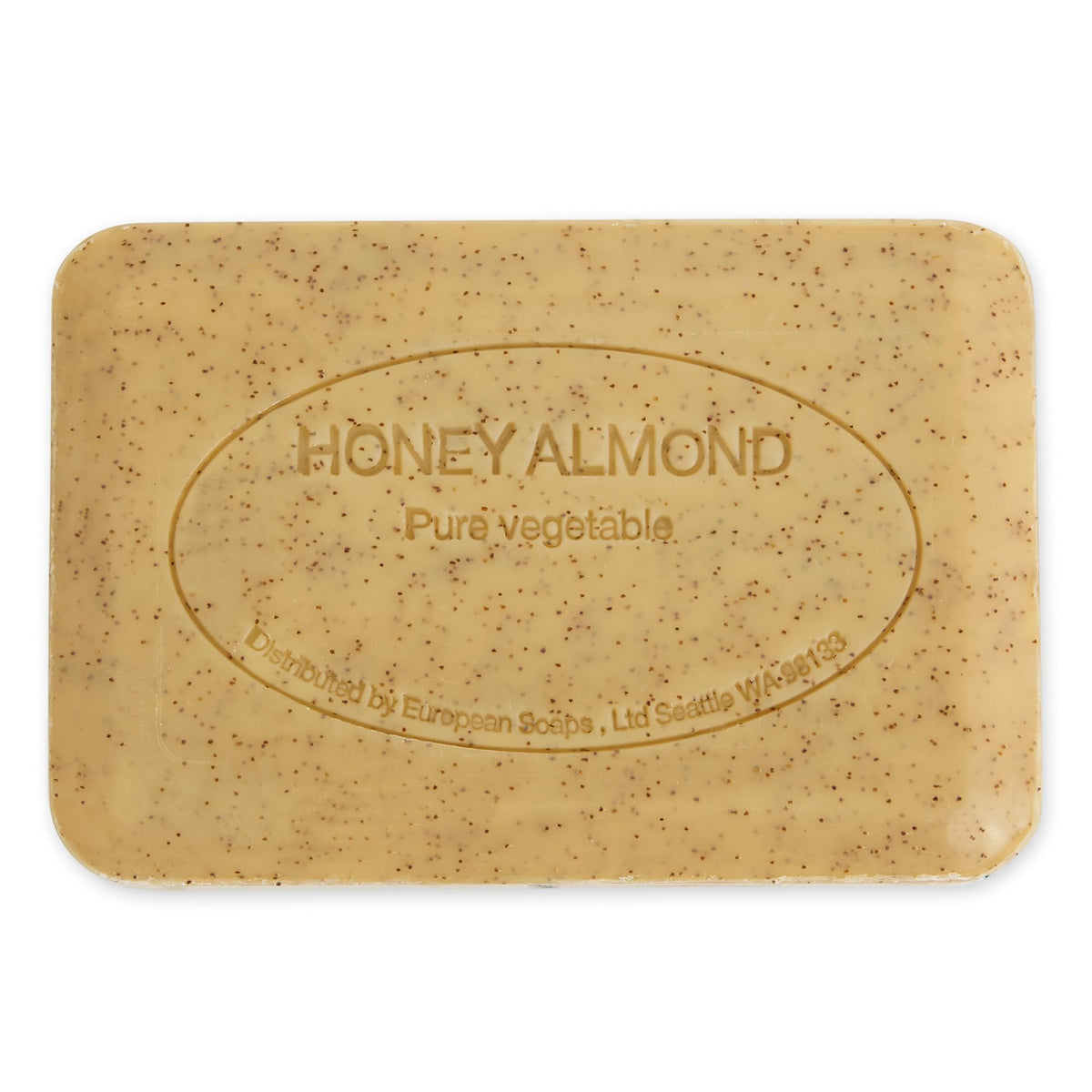 Pré de Provence label detail highlighting ingredients and traditional French-milled craft