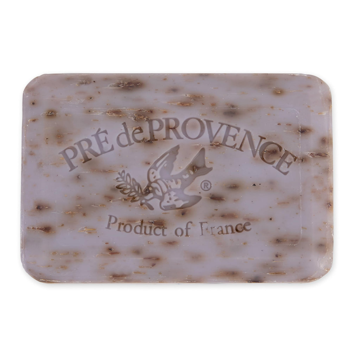 Pré de Provence bar side profile highlighting firm quad-milled edge for longevity