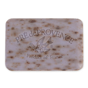 Pré de Provence bar side profile highlighting firm quad-milled edge for longevity