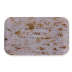Pre de Provence close-up texture showing smooth surface for rich gentle lather