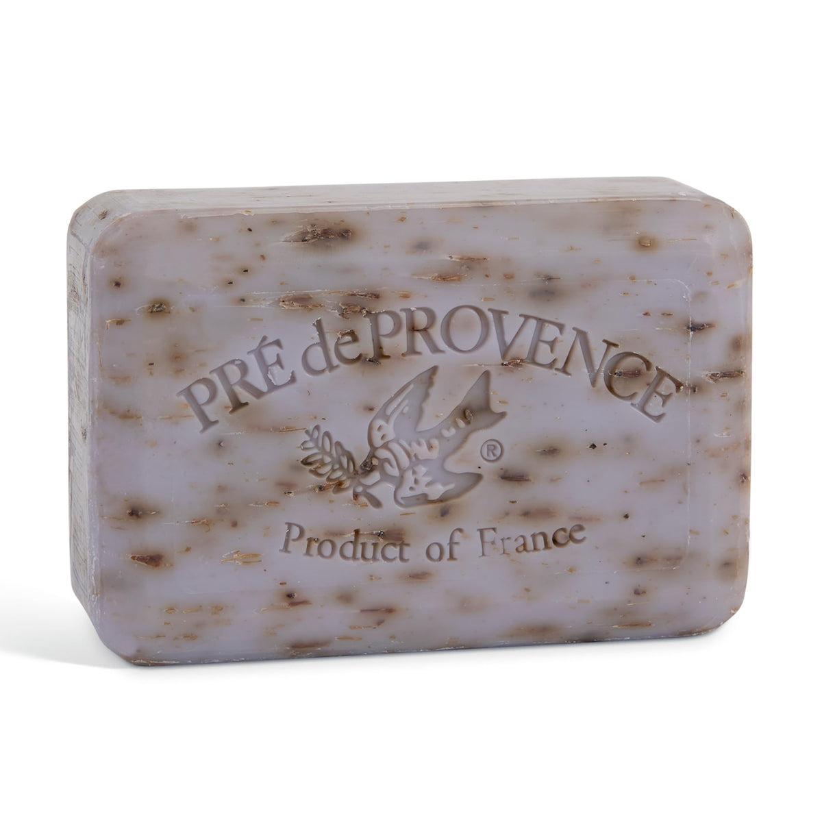 Pré de Provence front packaging showing lavender scent and elegant design for gifting