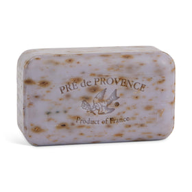 Pre de Provence front packaging showing lavender soap and brand recognition benefit