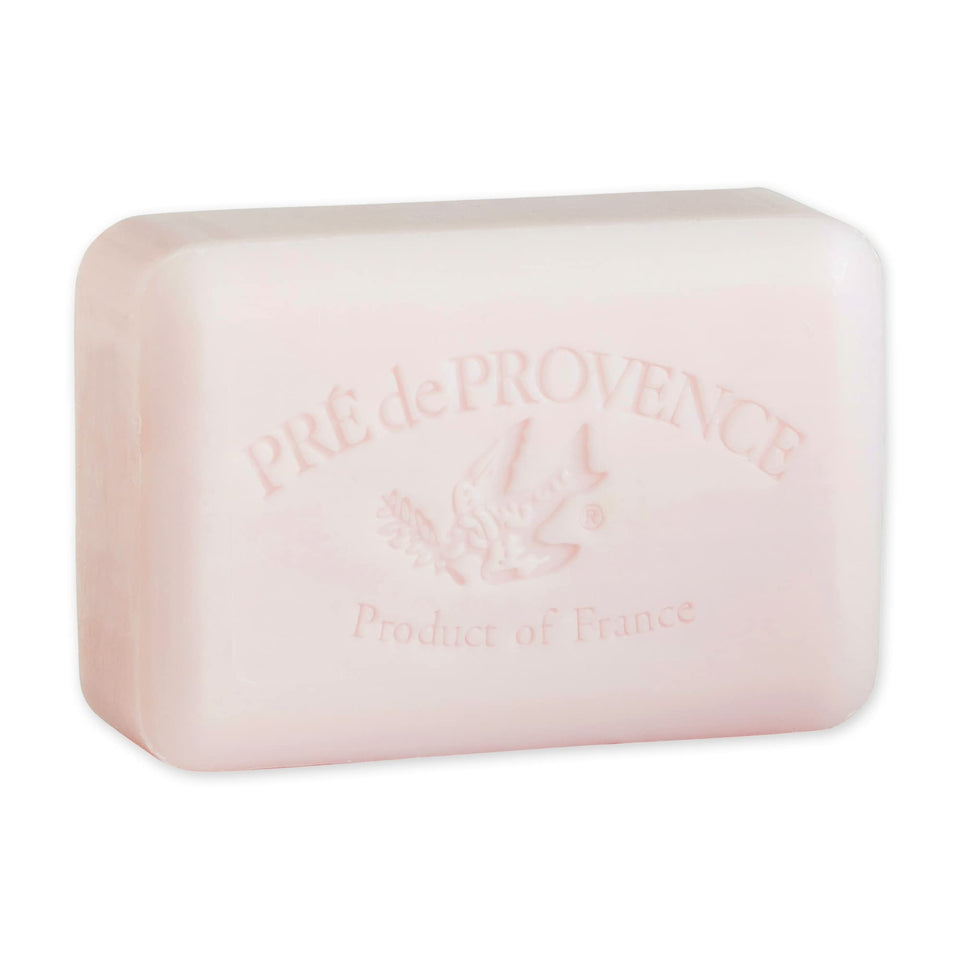 Pre de Provence front packaging showing brand and floral design benefits visual appeal