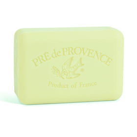 Pre de Provence front packaging showing linden scent and premium finish, conveys quality