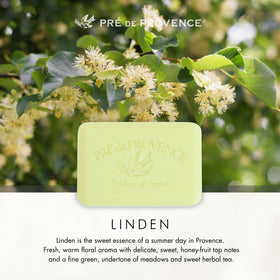 Pre de Provence soap in gift basket setting showing suitability as a luxury present