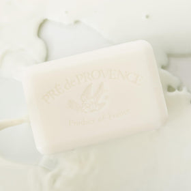 Pre de Provence styled in bathroom showing subtle fragrance and décor-friendly look