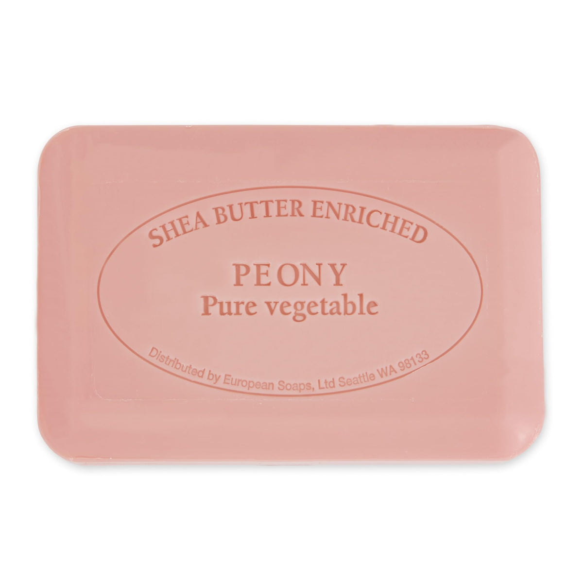 Pre de Provence close-up of quad-milled texture for smooth lather