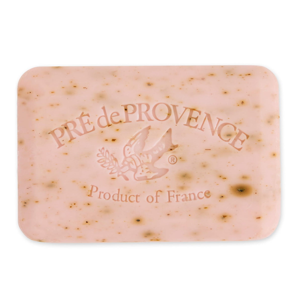 Pre de Provence side profile displaying soap dimensions and durable quad-milled density