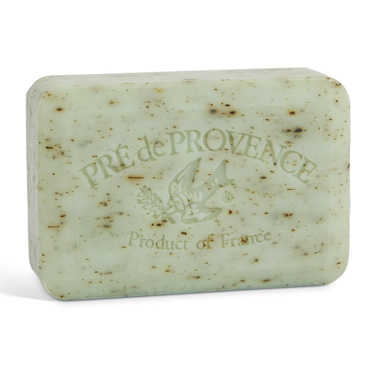 Pre de Provence front packaging showing rosemary mint fragrance and benefit of long-lasting lather
