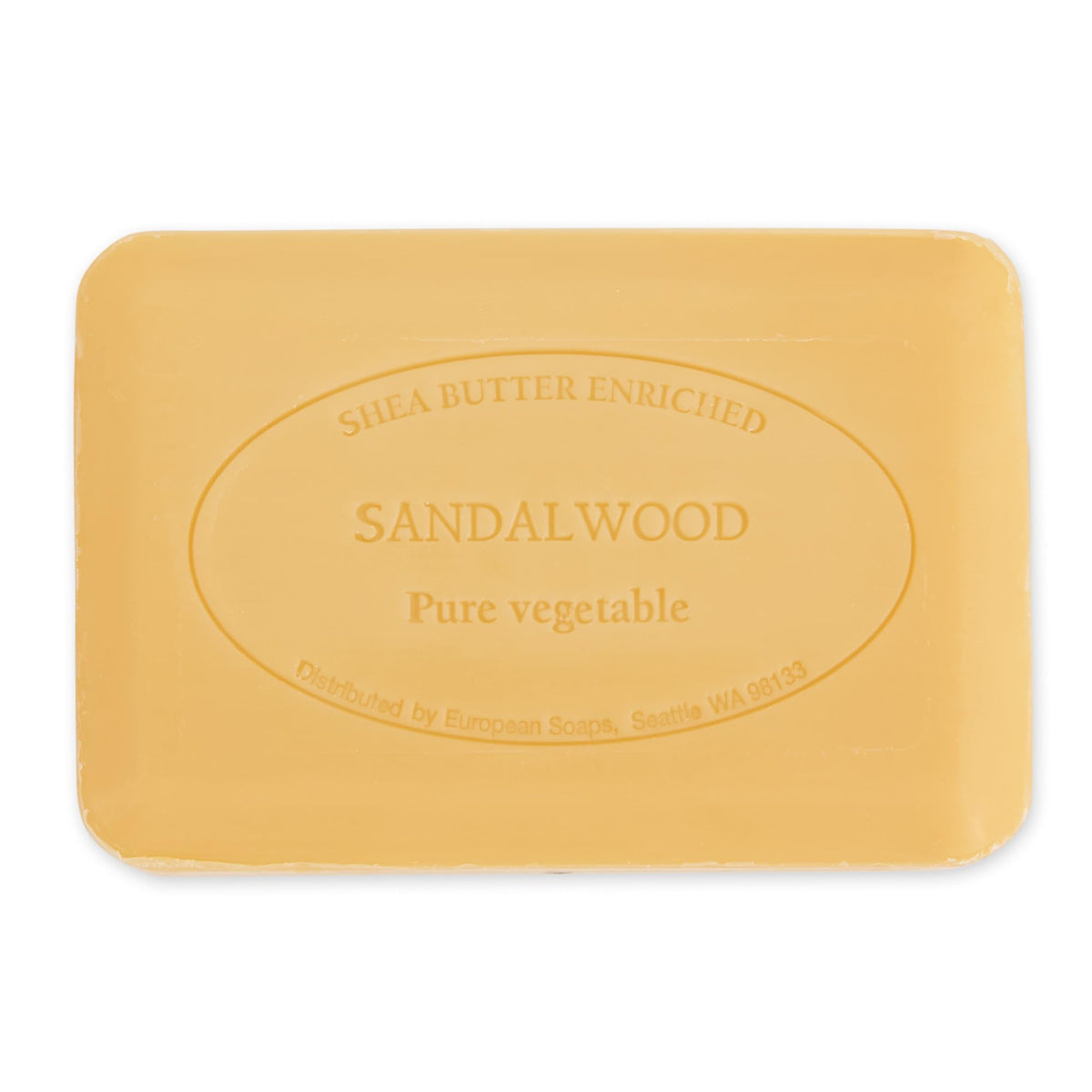 Pre de Provence soap beside organic shea butter highlighting moisturizing ingredient