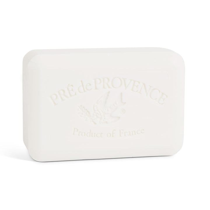 Pre de Provence front packaging showing sea salt scent and elegant design benefit: gift-ready