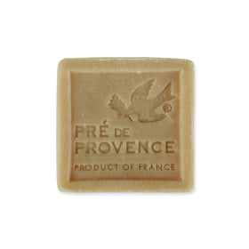 Pre de Provence soap cube close-up texture highlighting natural ingredient purity benefit