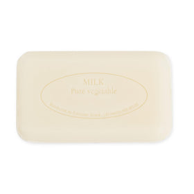 Pré de Provence rich lather and foam demonstrating creamy cleansing and quick rinse