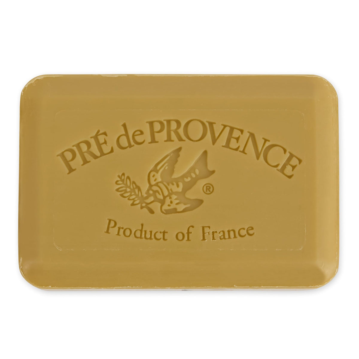 Pre de Provence close-up of soap texture highlighting smooth quad-milled finish