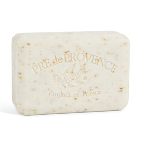 Pre de Provence front packaging showing white gardenia scent and luxurious design