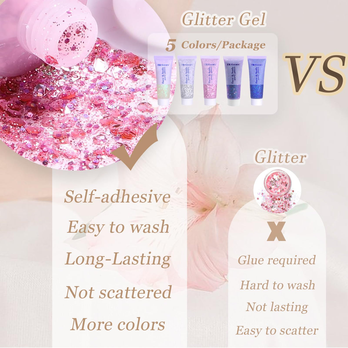 Prehot product applied as swatches on hand demonstrating easy fingertip application