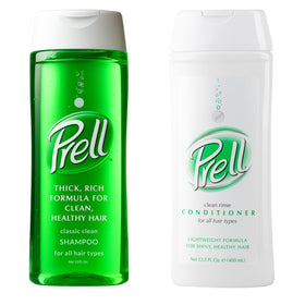 Prell front packaging 13.5 oz showing product and clean benefit