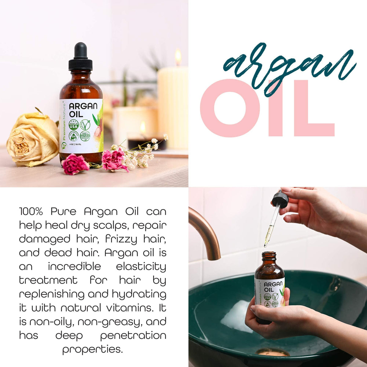 Premium Nature facial application emphasizing lightweight moisturizing benefit