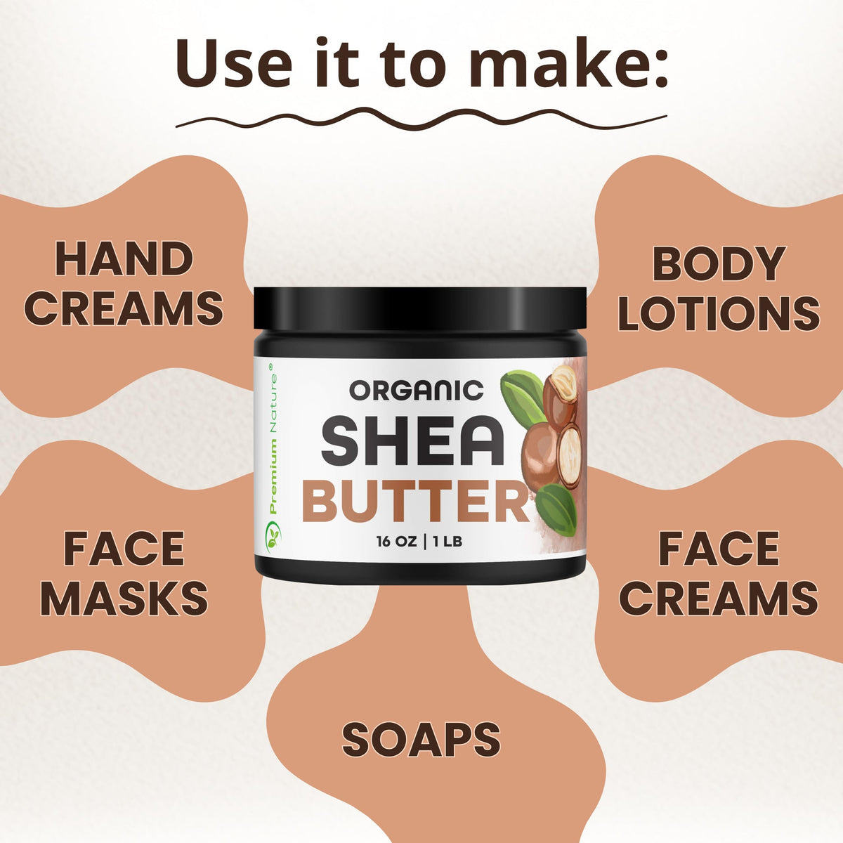 Premium Nature applied as hair mask on wet hair to boost softness and manageability
