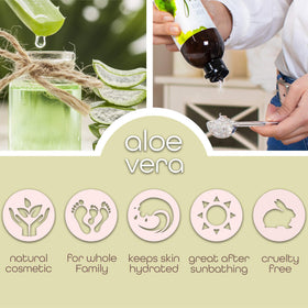Premium Nature refill bottle transfer demonstrates convenience and waste reduction